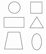 Shapes Basic Draw Coloring Learn Netart Line sketch template