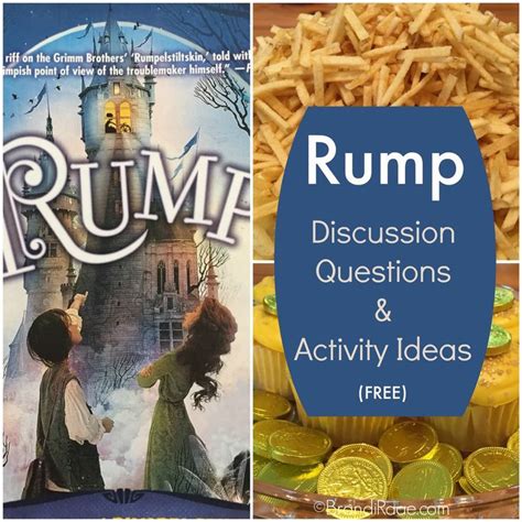 rump discussion questions activity ideas rumps book club