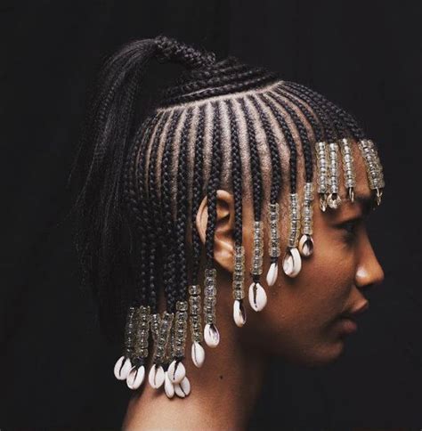 cornrows  beads  adults  natural hairstyles