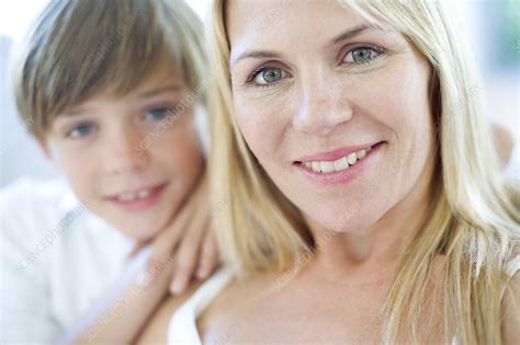 Mother And Son Stock Image F001 1905 Science Photo Library