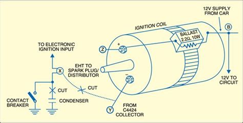 electronic ignition   cars detailed circuit diagram