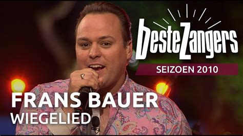 frans bauer wiegelied beste zangers  youtube