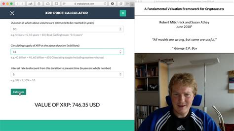 xrp price calculator youtube