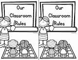Classroom Coloring Rules Book Freebie Flash Brittany Melzer Created sketch template