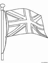 Colorare Vlag Inghilterra Ausmalbilder Angleterre Coloriage Engels Disegno Flagge Bandeira Flags British Inglese Engeland Pintar Englische Bandiera Ausmalen Malvorlage Unido sketch template