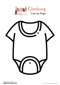 clothing coloring pages  kids  printables kids art craft
