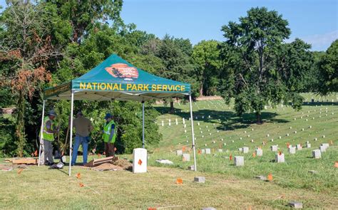 battlefield cemetery  virginia  host  civil war soldier burial