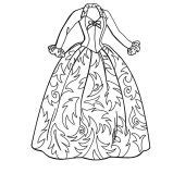 style dress barbie doll coloring pages coloring sky