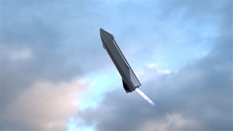 spacex starship   making  biggest hop    belly