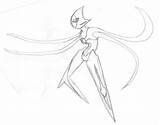 Deoxys Fc03 Homecolor sketch template