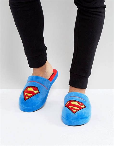 Love This From Asos Superman Logo Superman Slippers