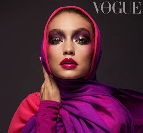 Vogue Arabias First Cover Stars Gigi Hadid Sparks Strong Reactions