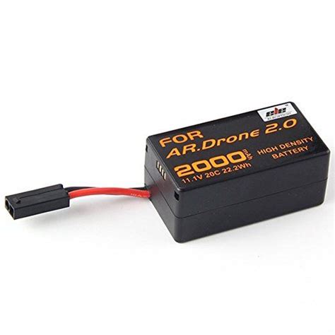 eleoption   mah upgrade battery  parrot ardrone  power edition helicopter