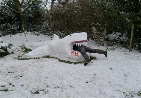 The 50 Funniest Snow Sculptures Of All Time