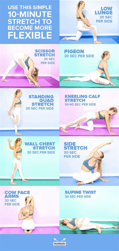 use this simple 10 minute stretch to become more flexible