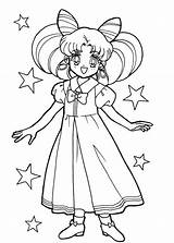 Chibiusa Sailor Chibi Sailormoon Relacionada Oasidelleanime Gemerkt sketch template