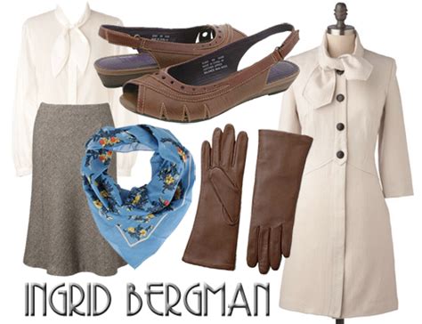 ingrid bergman casablanca inspired outfit love it style pinterest classic movies