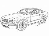 Coloring Mustang Pages Gt Getcolorings sketch template