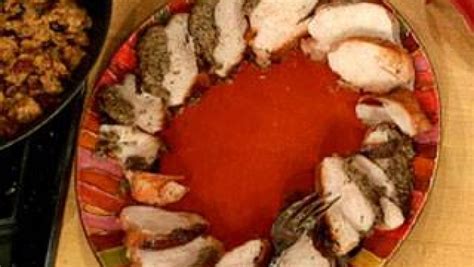 pecan pesto roasted turkey breasts rachael ray show