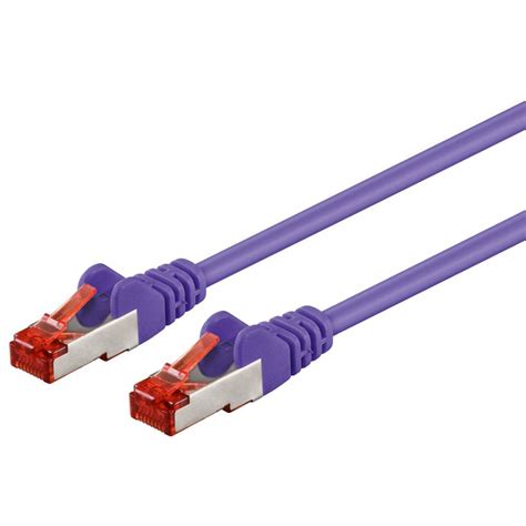 patchkabel cat  stp pimf kabel  violett gutdruckende