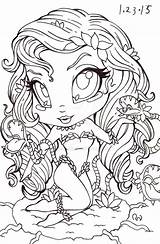 Ivy Poison Quinn sketch template