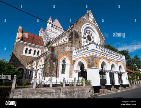 saints church  galle fort  southern sri lanka stock photo alamy