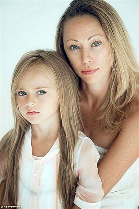 world s most beautiful girl kristina pimenova s mother defends pictures daily mail online