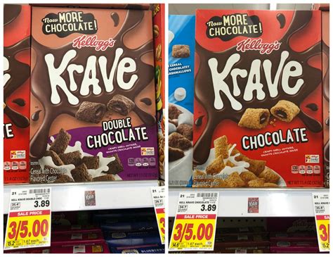 new kellogg s coupons krave cereal as low as 0 47 at kroger