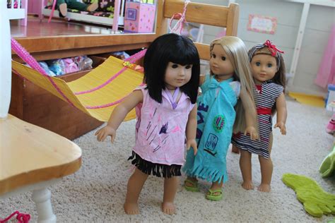 american girl doll play doll craft make your doll a hammock