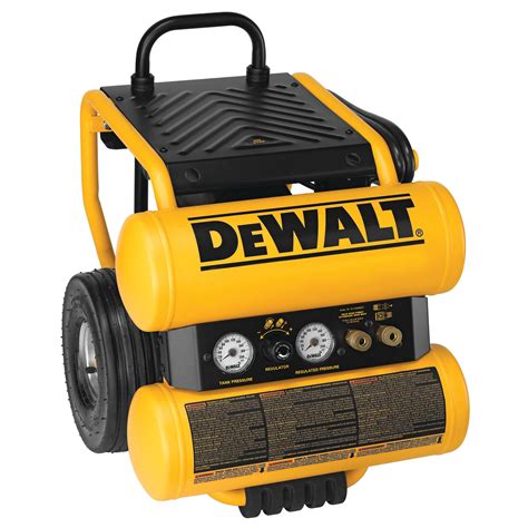 oil lubricated pump improves durability dewalt  gallons single stage portable corded electric