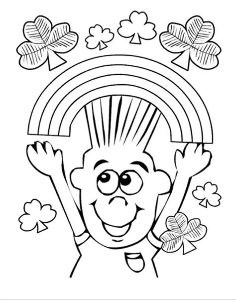 happy march coloring page coloring book