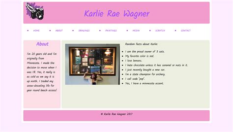 basic html web page design examples