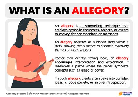 allegory definition  allegory