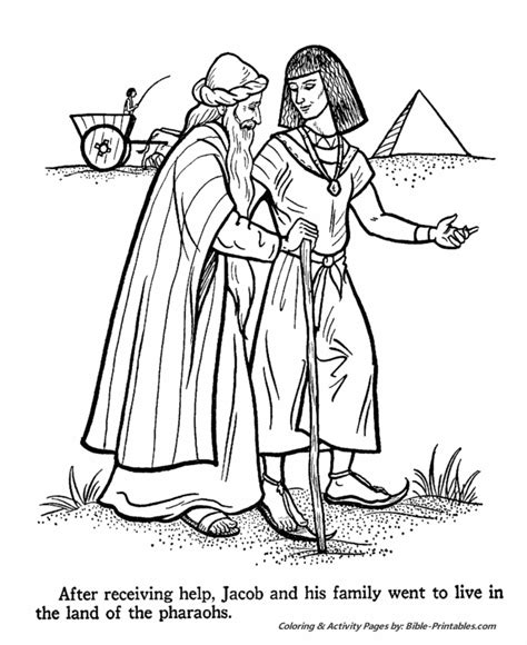 coloring pictures  joseph coloring pages