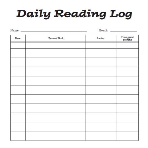 search results   printable reading log  parent signature