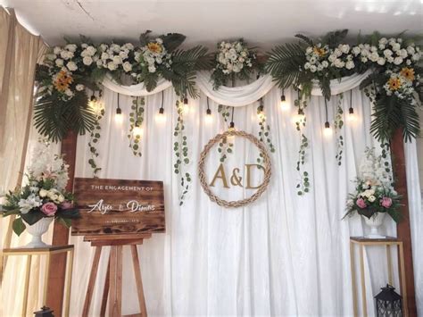 likes  comments dekorasi tunangan wedding aticreateplanner