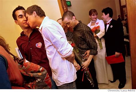 san francisco same sex marriage still a hot topic weddings in s f city hall made debate