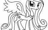 Coloring Princess Pages Cadence Pony Little Filly Luna Getcolorings Printable Getdrawings Pa Colorings sketch template