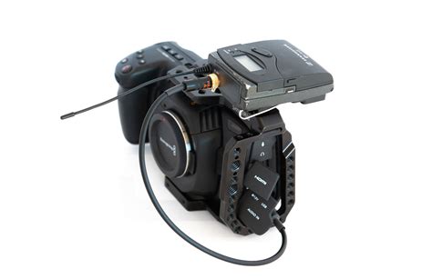 xlr mini adapter   blackmagic pocket cinema camera