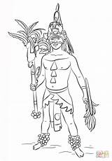 Culturas Guerrero Guerreros Imprimir Mayan Mayas Pelota sketch template