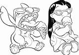 Lilo Stitch Coloring Pages Online Getcolorings sketch template