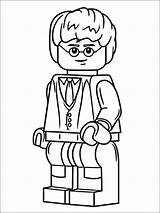 Potter Harry Lego Para Coloring Pages Colorear Choose Board sketch template