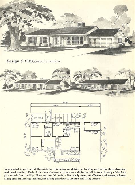 vintage ranch house plans