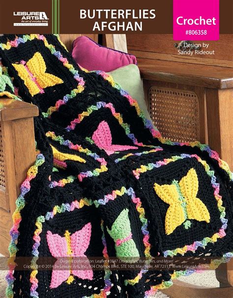 butterflies afghan epattern afghan crochet patterns crochet
