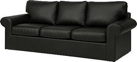 sofa cover  faux leather ektorp  seat sofa cover replacement  custom   ikea