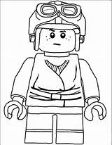 Skywalker Děti Kidscolouringpages Legos Dibujo sketch template