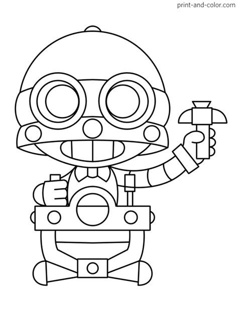 brawl stars coloring pages print  colorcom star coloring pages