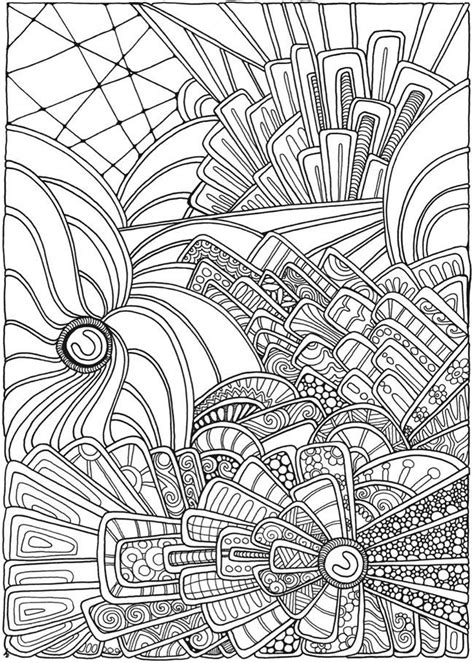 icolor asymmetrical  abstract coloring pages pattern