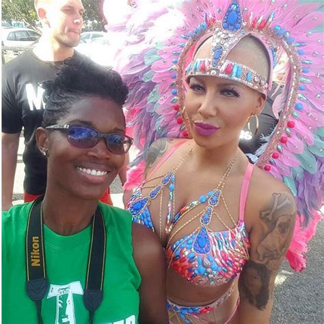 Amber Rose And Blac Chyna Pictured At Trinidad And Tobago Carnival See