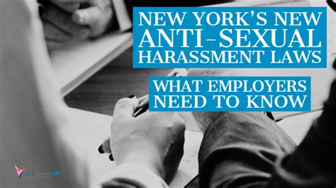new york s new anti sexual harassment laws what employers